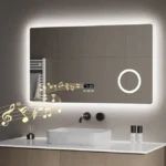Miroir intelligent salle de bain rectangulaire