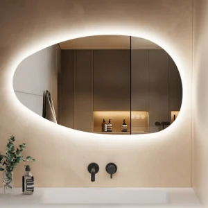 Miroir de salle de bain - Page contact